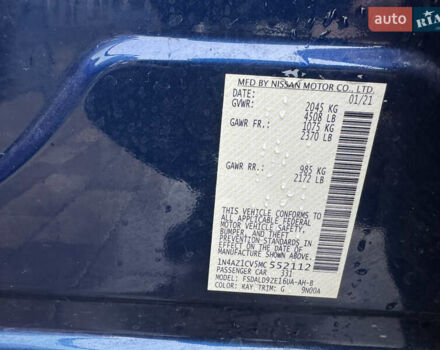 Синий Ниссан Лиф, объемом двигателя 0 л и пробегом 36 тыс. км за 14200 $, фото 6 на Automoto.ua