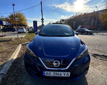 Синий Ниссан Лиф, объемом двигателя 0 л и пробегом 35 тыс. км за 17700 $, фото 1 на Automoto.ua