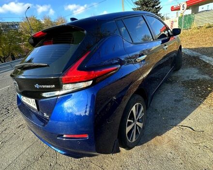 Синий Ниссан Лиф, объемом двигателя 0 л и пробегом 35 тыс. км за 17700 $, фото 6 на Automoto.ua
