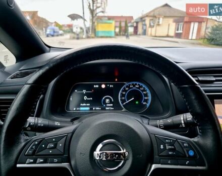 Синий Ниссан Лиф, объемом двигателя 0 л и пробегом 57 тыс. км за 14500 $, фото 11 на Automoto.ua