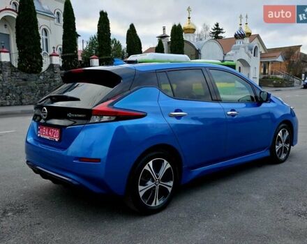 Синий Ниссан Лиф, объемом двигателя 0 л и пробегом 57 тыс. км за 14500 $, фото 3 на Automoto.ua