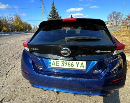 Синий Ниссан Лиф, объемом двигателя 0 л и пробегом 35 тыс. км за 17700 $, фото 5 на Automoto.ua