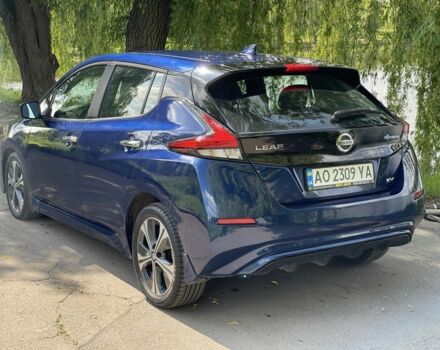 Синий Ниссан Лиф, объемом двигателя 0 л и пробегом 57 тыс. км за 12950 $, фото 3 на Automoto.ua