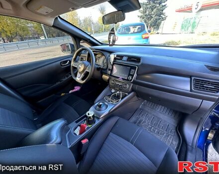 Синий Ниссан Лиф, объемом двигателя 0 л и пробегом 35 тыс. км за 17700 $, фото 8 на Automoto.ua