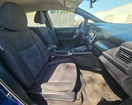 Синий Ниссан Лиф, объемом двигателя 0 л и пробегом 49 тыс. км за 8600 $, фото 5 на Automoto.ua