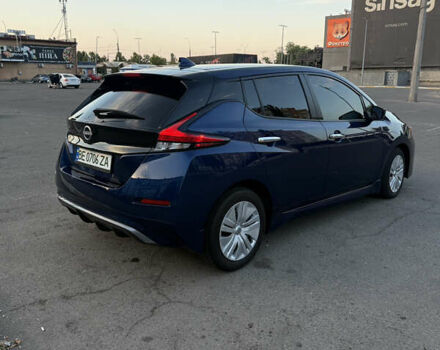 Синий Ниссан Лиф, объемом двигателя 0 л и пробегом 37 тыс. км за 14800 $, фото 3 на Automoto.ua