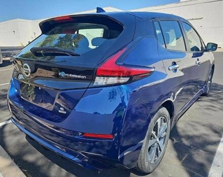 Синий Ниссан Лиф, объемом двигателя 0 л и пробегом 49 тыс. км за 8600 $, фото 3 на Automoto.ua