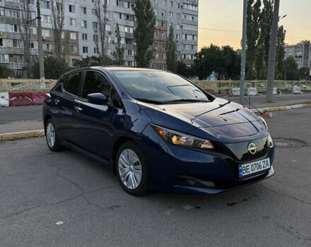 Синий Ниссан Лиф, объемом двигателя 0 л и пробегом 37 тыс. км за 14800 $, фото 1 на Automoto.ua