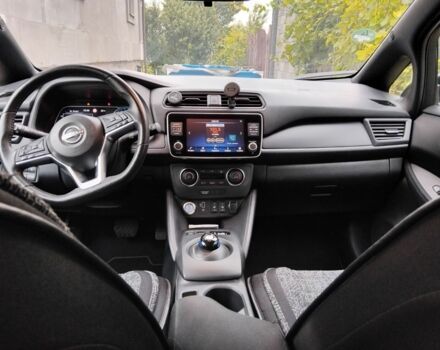 Синий Ниссан Лиф, объемом двигателя 0 л и пробегом 49 тыс. км за 17700 $, фото 5 на Automoto.ua