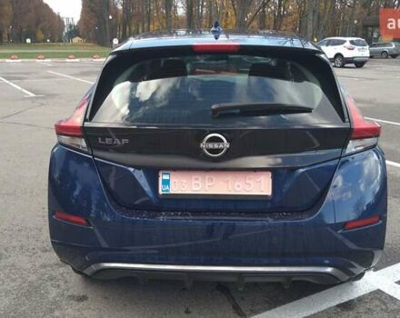 Синий Ниссан Лиф, объемом двигателя 0 л и пробегом 27 тыс. км за 16800 $, фото 4 на Automoto.ua