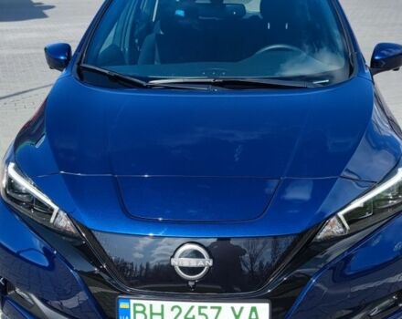 Синий Ниссан Лиф, объемом двигателя 0 л и пробегом 1 тыс. км за 22000 $, фото 3 на Automoto.ua