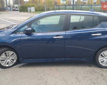 Синий Ниссан Лиф, объемом двигателя 0 л и пробегом 27 тыс. км за 16800 $, фото 10 на Automoto.ua