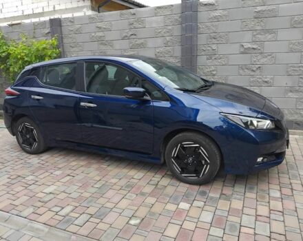 Синий Ниссан Лиф, объемом двигателя 0 л и пробегом 49 тыс. км за 17700 $, фото 2 на Automoto.ua