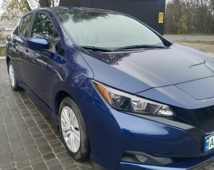 Синий Ниссан Лиф, объемом двигателя 0 л и пробегом 1 тыс. км за 17000 $, фото 3 на Automoto.ua