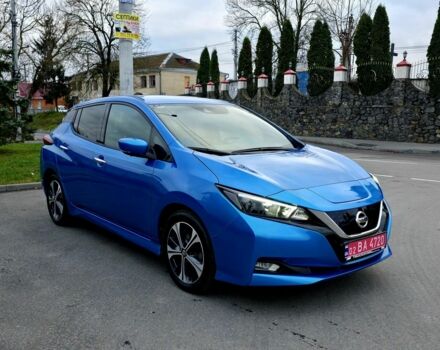 Синій Ніссан Ліф, об'ємом двигуна 0 л та пробігом 57 тис. км за 14500 $, фото 1 на Automoto.ua