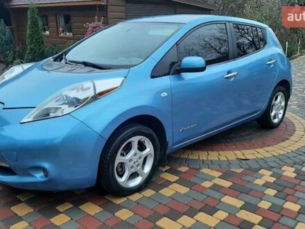 Синий Ниссан Лиф, объемом двигателя 0 л и пробегом 126 тыс. км за 4600 $, фото 1 на Automoto.ua