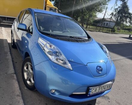 Синий Ниссан Лиф, объемом двигателя 0 л и пробегом 168 тыс. км за 5824 $, фото 1 на Automoto.ua