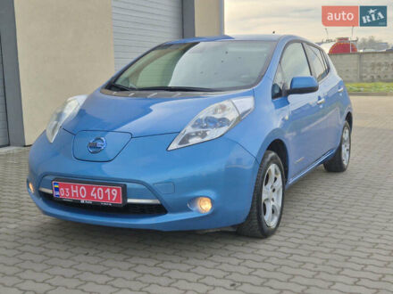 Синий Ниссан Лиф, объемом двигателя 0 л и пробегом 123 тыс. км за 3950 $, фото 1 на Automoto.ua