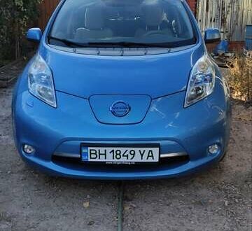 Синій Ніссан Ліф, об'ємом двигуна 0 л та пробігом 82 тис. км за 4300 $, фото 1 на Automoto.ua
