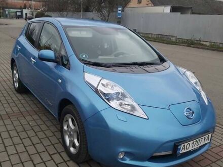 Синий Ниссан Лиф, объемом двигателя 0 л и пробегом 136 тыс. км за 4350 $, фото 1 на Automoto.ua