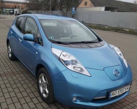 Синий Ниссан Лиф, объемом двигателя 0 л и пробегом 136 тыс. км за 4350 $, фото 1 на Automoto.ua