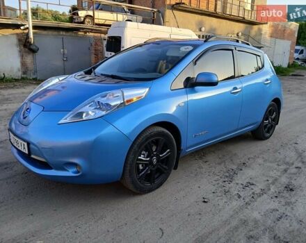 Синий Ниссан Лиф, объемом двигателя 0 л и пробегом 227 тыс. км за 5400 $, фото 1 на Automoto.ua