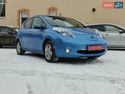 Синий Ниссан Лиф, объемом двигателя 0 л и пробегом 147 тыс. км за 4250 $, фото 1 на Automoto.ua