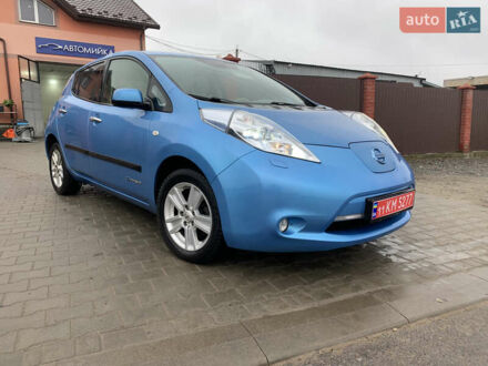 Синий Ниссан Лиф, объемом двигателя 0 л и пробегом 97 тыс. км за 4400 $, фото 1 на Automoto.ua