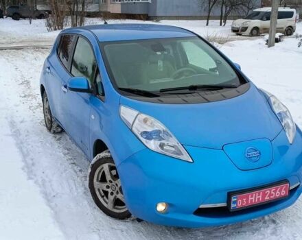 Синий Ниссан Лиф, объемом двигателя 0 л и пробегом 138 тыс. км за 4800 $, фото 1 на Automoto.ua