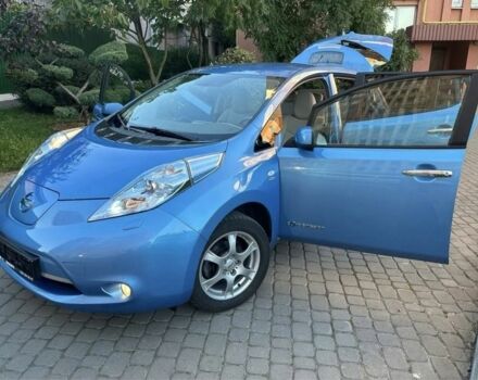 Синий Ниссан Лиф, объемом двигателя 0 л и пробегом 76 тыс. км за 5416 $, фото 1 на Automoto.ua