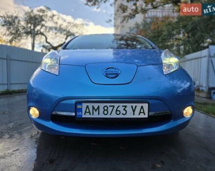 Синий Ниссан Лиф, объемом двигателя 0 л и пробегом 129 тыс. км за 4500 $, фото 1 на Automoto.ua