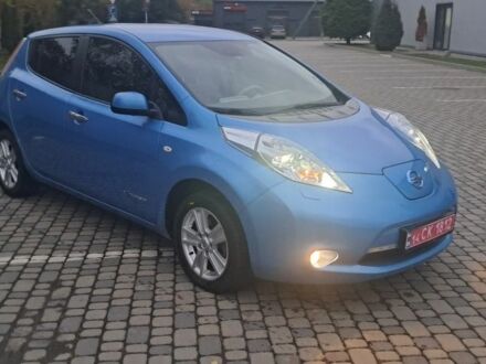 Синий Ниссан Лиф, объемом двигателя 0 л и пробегом 101 тыс. км за 4950 $, фото 1 на Automoto.ua