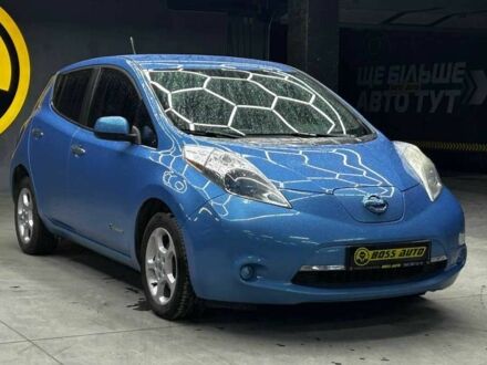 Синий Ниссан Лиф, объемом двигателя 0 л и пробегом 130 тыс. км за 6000 $, фото 1 на Automoto.ua