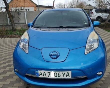 Синий Ниссан Лиф, объемом двигателя 0 л и пробегом 97 тыс. км за 7700 $, фото 1 на Automoto.ua