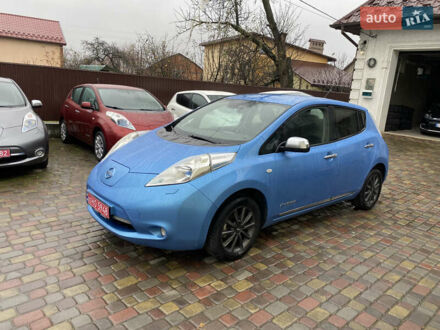 Синий Ниссан Лиф, объемом двигателя 0 л и пробегом 140 тыс. км за 6290 $, фото 1 на Automoto.ua