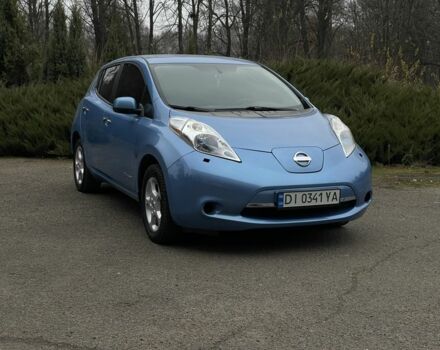 Синий Ниссан Лиф, объемом двигателя 0 л и пробегом 93 тыс. км за 5850 $, фото 1 на Automoto.ua