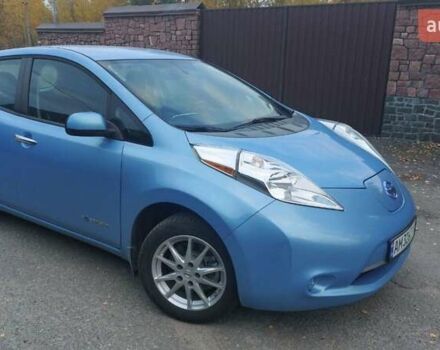 Синій Ніссан Ліф, об'ємом двигуна 0 л та пробігом 111 тис. км за 7300 $, фото 1 на Automoto.ua