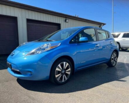 Синий Ниссан Лиф, объемом двигателя 0 л и пробегом 86 тыс. км за 3400 $, фото 1 на Automoto.ua