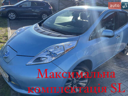 Синий Ниссан Лиф, объемом двигателя 0 л и пробегом 73 тыс. км за 12500 $, фото 1 на Automoto.ua