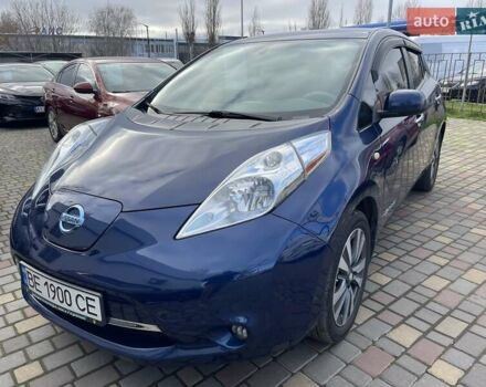 Синий Ниссан Лиф, объемом двигателя 0 л и пробегом 126 тыс. км за 7900 $, фото 1 на Automoto.ua