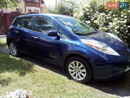 Синій Ніссан Ліф, об'ємом двигуна 0 л та пробігом 70 тис. км за 8500 $, фото 1 на Automoto.ua