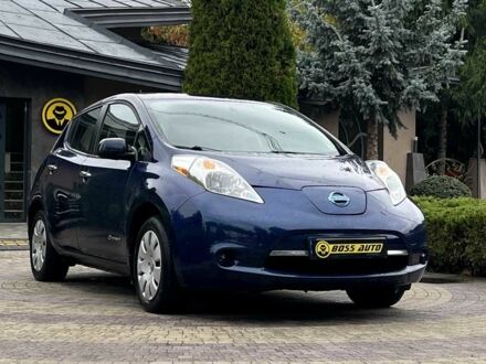 Синій Ніссан Ліф, об'ємом двигуна 0 л та пробігом 114 тис. км за 7300 $, фото 1 на Automoto.ua
