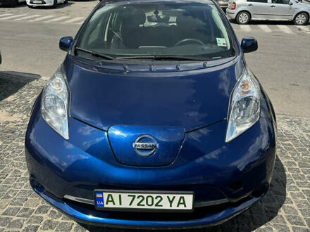 Синий Ниссан Лиф, объемом двигателя 0 л и пробегом 82 тыс. км за 8500 $, фото 1 на Automoto.ua