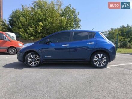 Синий Ниссан Лиф, объемом двигателя 0 л и пробегом 92 тыс. км за 8500 $, фото 1 на Automoto.ua