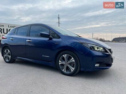 Синий Ниссан Лиф, объемом двигателя 0 л и пробегом 76 тыс. км за 11500 $, фото 1 на Automoto.ua
