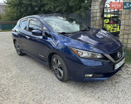 Синій Ніссан Ліф, об'ємом двигуна 0 л та пробігом 117 тис. км за 11399 $, фото 1 на Automoto.ua