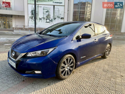 Ниссан Лиф 2018 в Днепре (Днепропетровске) на Automoto.ua Синий Ниссан Лиф, объемом двигателя 0 л и пробегом 92 тыс. км за 10999 $, фото 1 на Automoto.ua