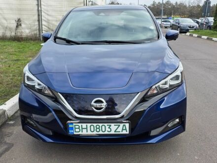 Синий Ниссан Лиф, объемом двигателя 0 л и пробегом 75 тыс. км за 14000 $, фото 1 на Automoto.ua