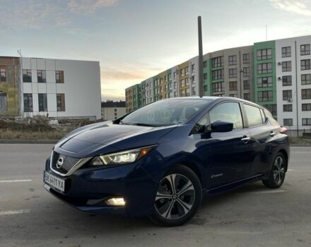 Синій Ніссан Ліф, об'ємом двигуна 0 л та пробігом 41 тис. км за 12900 $, фото 1 на Automoto.ua