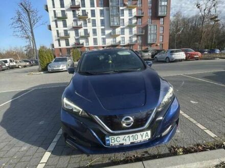 Синий Ниссан Лиф, объемом двигателя 0 л и пробегом 84 тыс. км за 18500 $, фото 1 на Automoto.ua